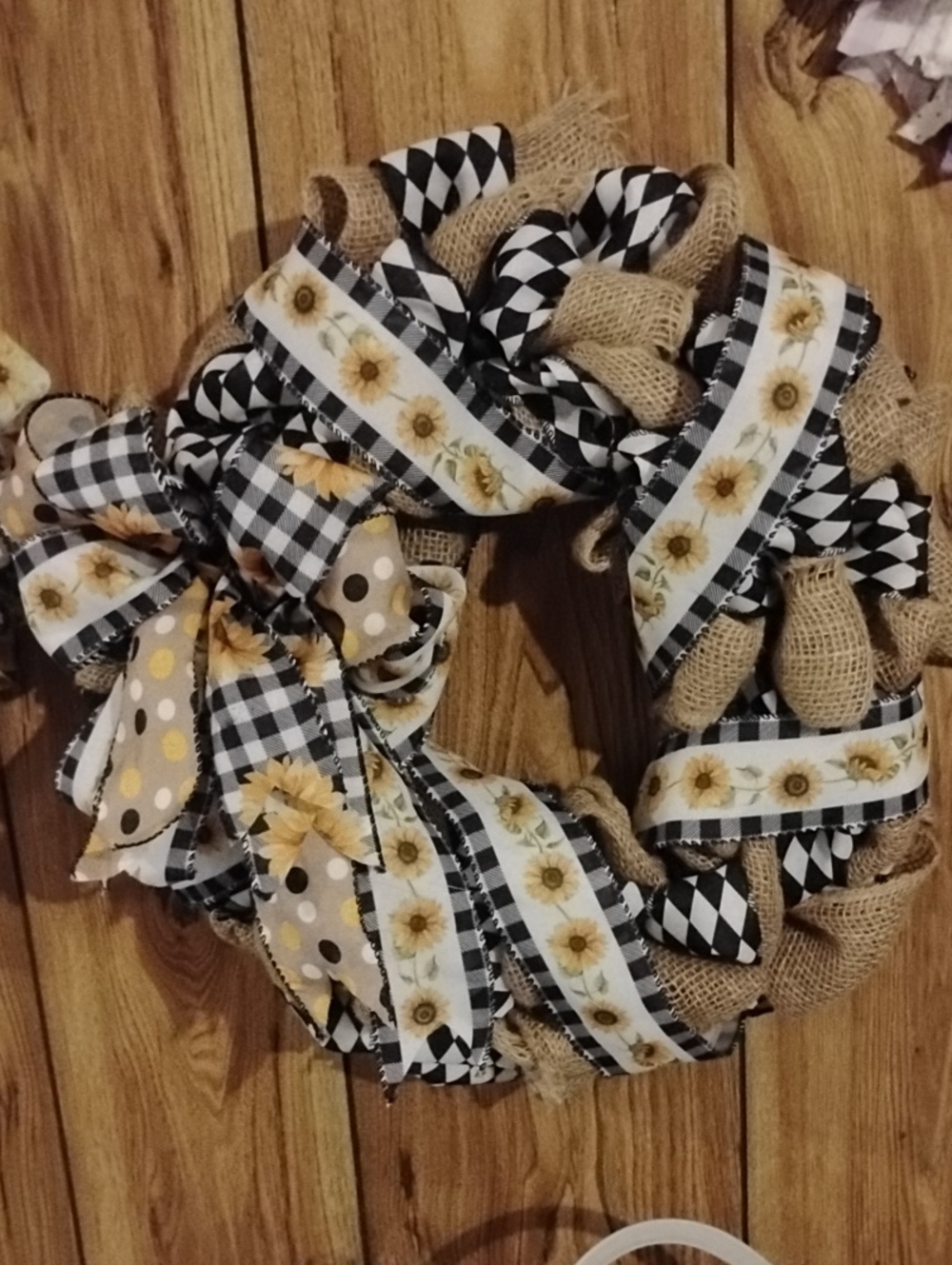 Beautiful Handmade Summer Wreath